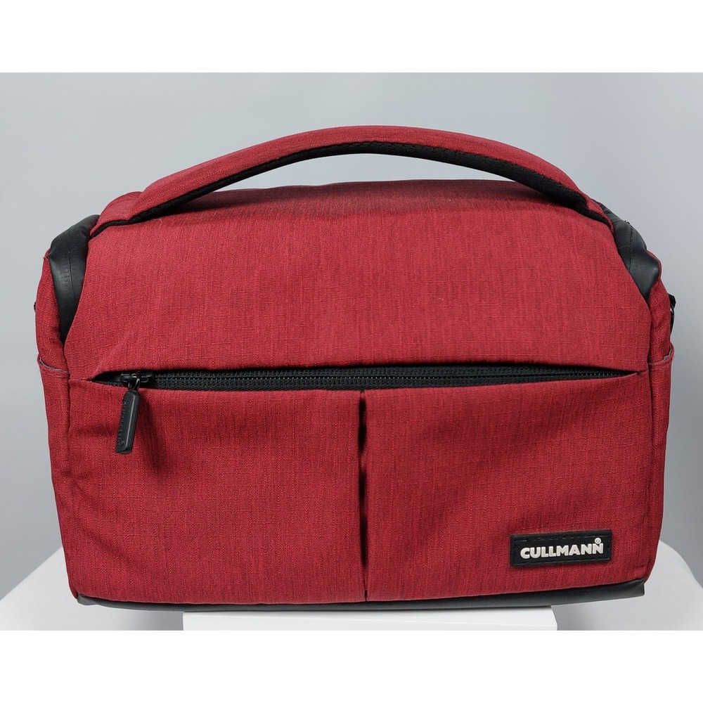 Cullman Magala Camera Bag Red Belt Loop Padded Inside Adjustable *READ